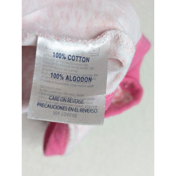 EUC Texas A&M Aggies Girls Infant Bodysuit Romper Size 3-6 Mos Pink Animal Print - Picture 7 of 8